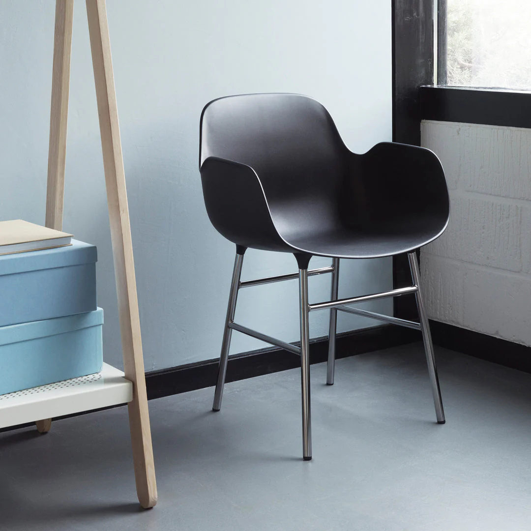 Form Armchair - Metal Legs - Image 23