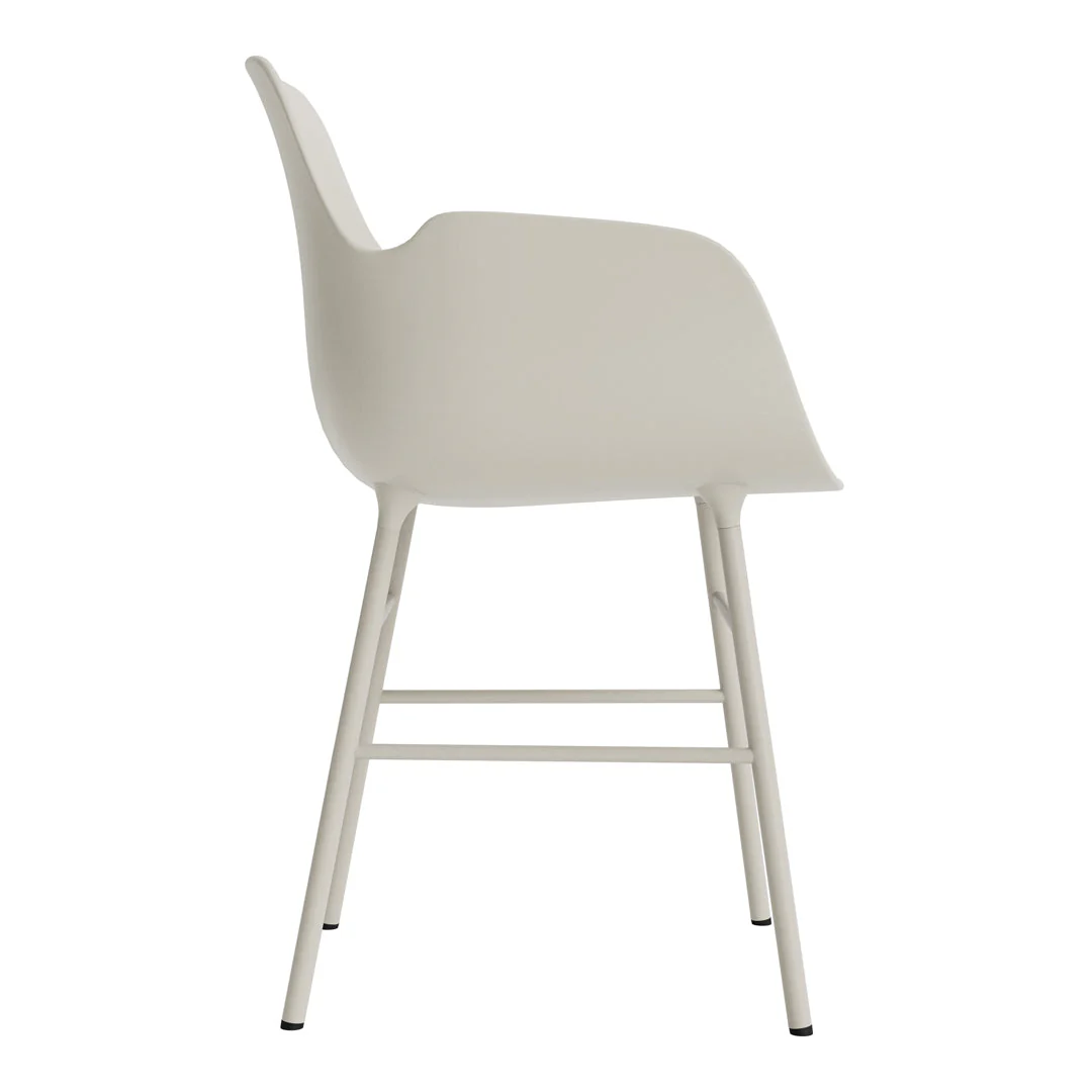 Form Armchair - Metal Legs - Image 58