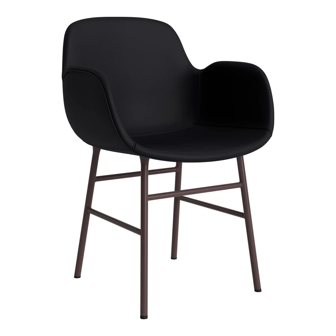 Form Armchair - Metal Legs - Upholstered - Image 102