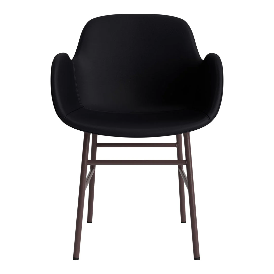 Form Armchair - Metal Legs - Upholstered - Image 103