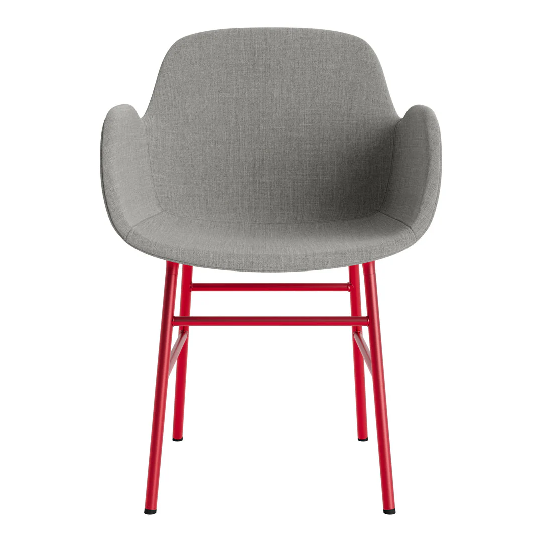 Form Armchair - Metal Legs - Upholstered - Image 107