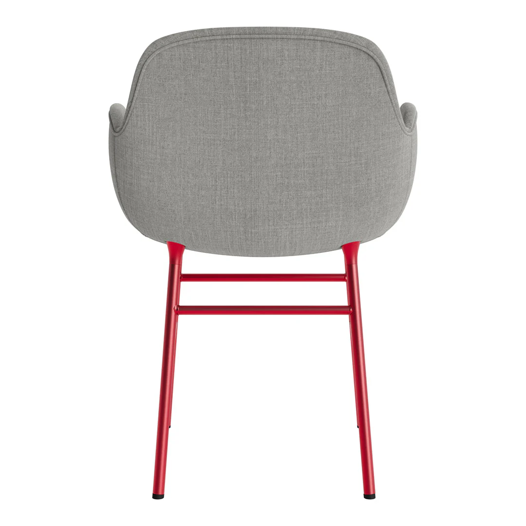 Form Armchair - Metal Legs - Upholstered - Image 109