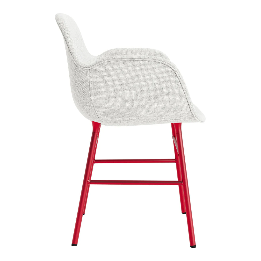 Form Armchair - Metal Legs - Upholstered - Image 112