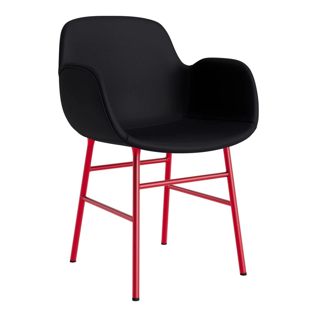 Form Armchair - Metal Legs - Upholstered - Image 117