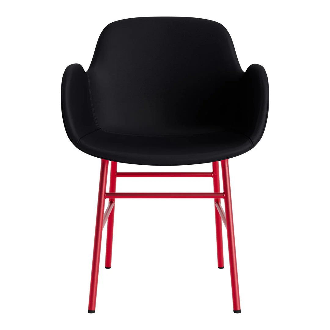 Form Armchair - Metal Legs - Upholstered - Image 118