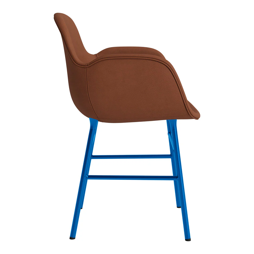 Form Armchair - Metal Legs - Upholstered - Image 130