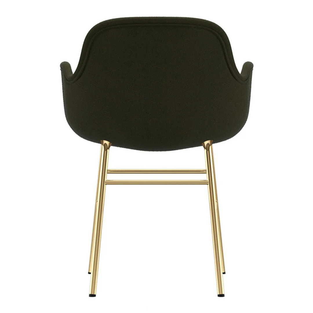 Form Armchair - Metal Legs - Upholstered - Image 15