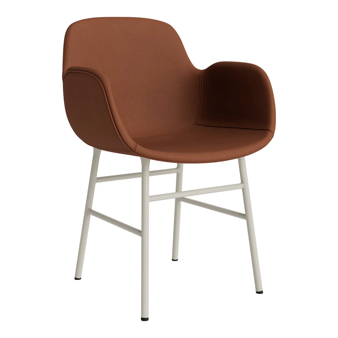 Form Armchair - Metal Legs - Upholstered - Image 50