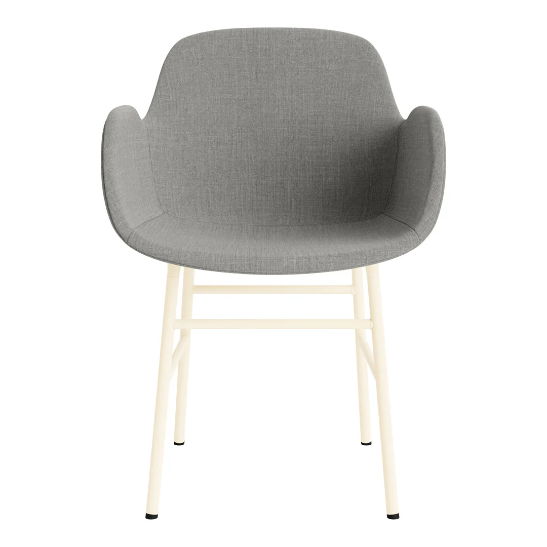 Form Armchair - Metal Legs - Upholstered - Image 75