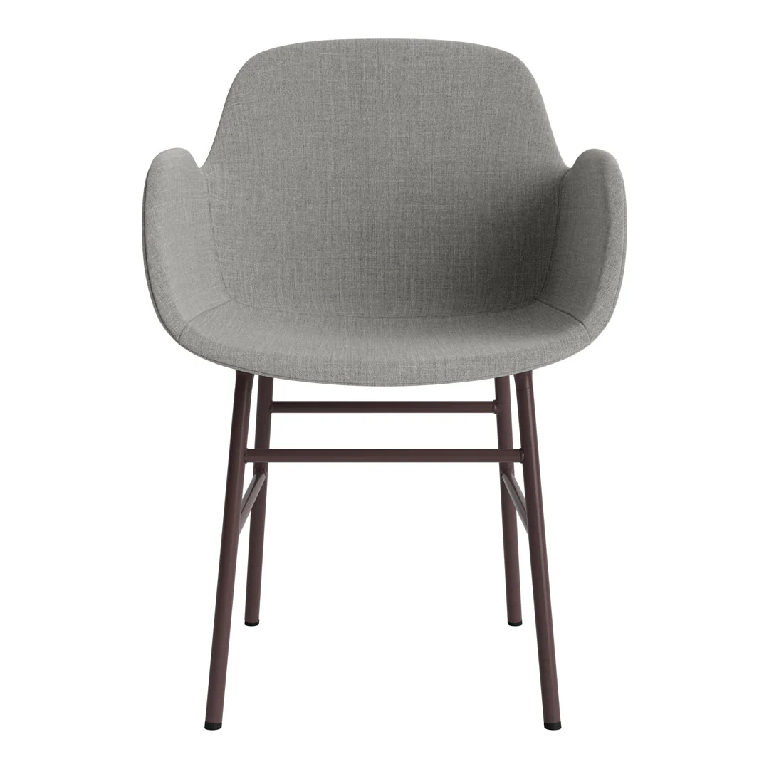 Form Armchair - Metal Legs - Upholstered - Image 91