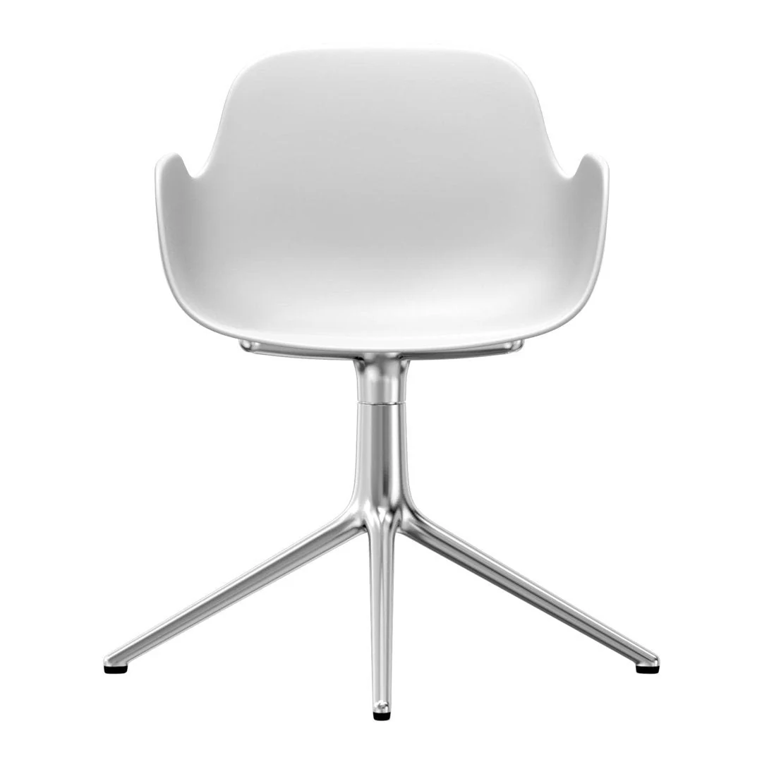 Form Armchair - 4L Swivel Base - Image 10