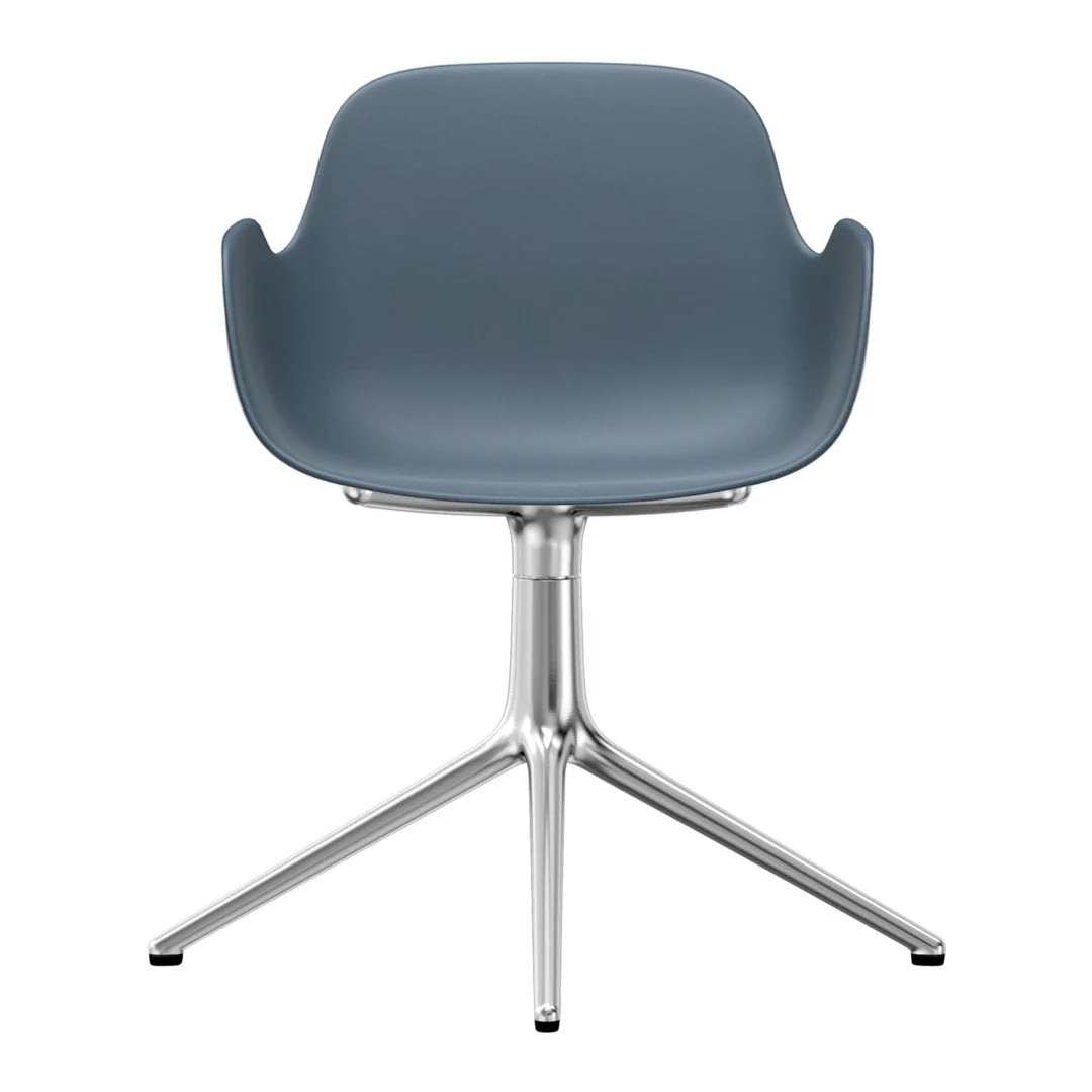 Form Armchair - 4L Swivel Base - Image 11