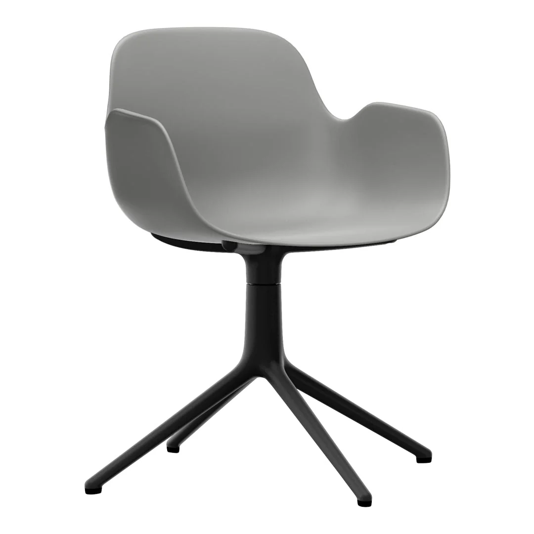 Form Armchair - 4L Swivel Base - Image 15