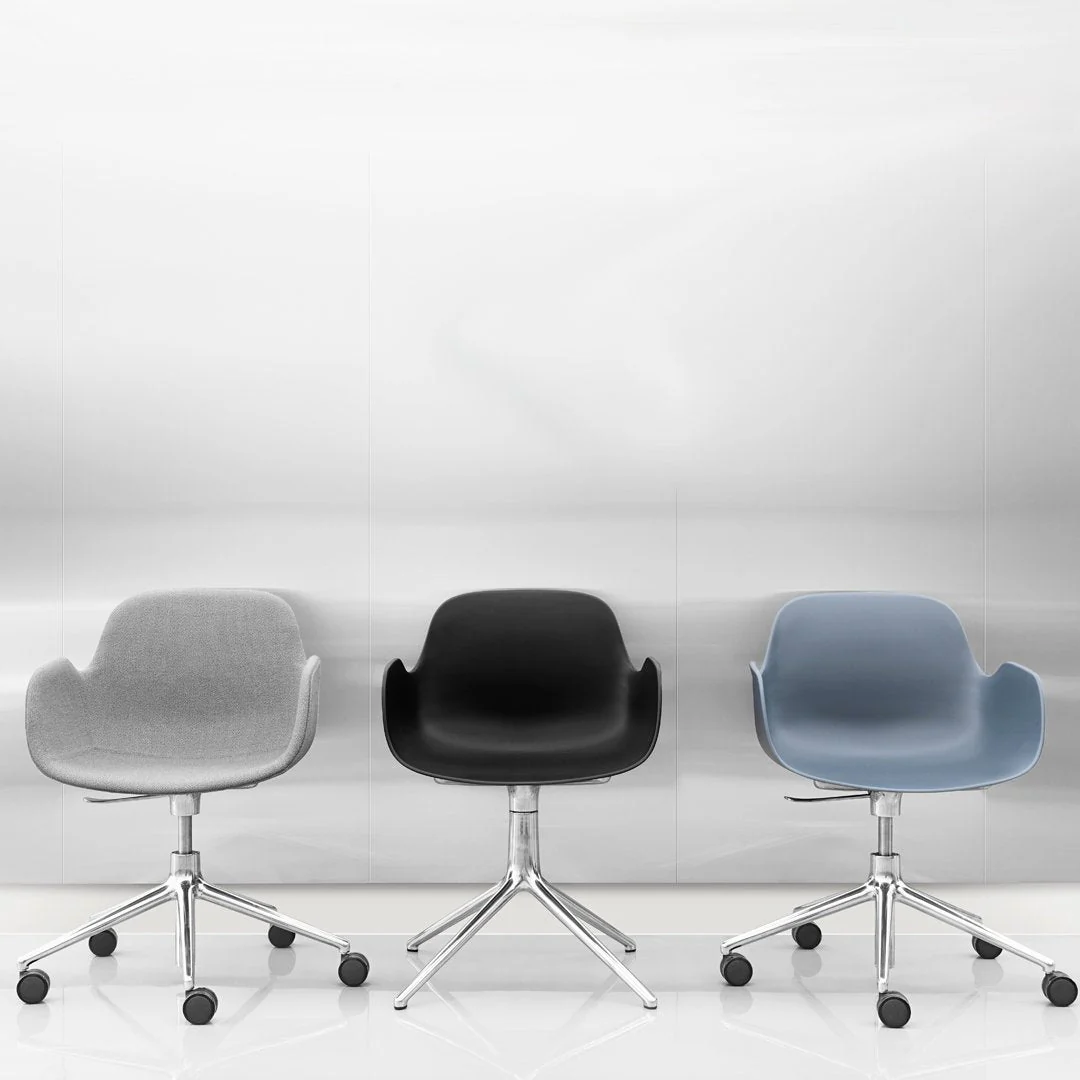 Form Armchair - 4L Swivel Base - Image 24