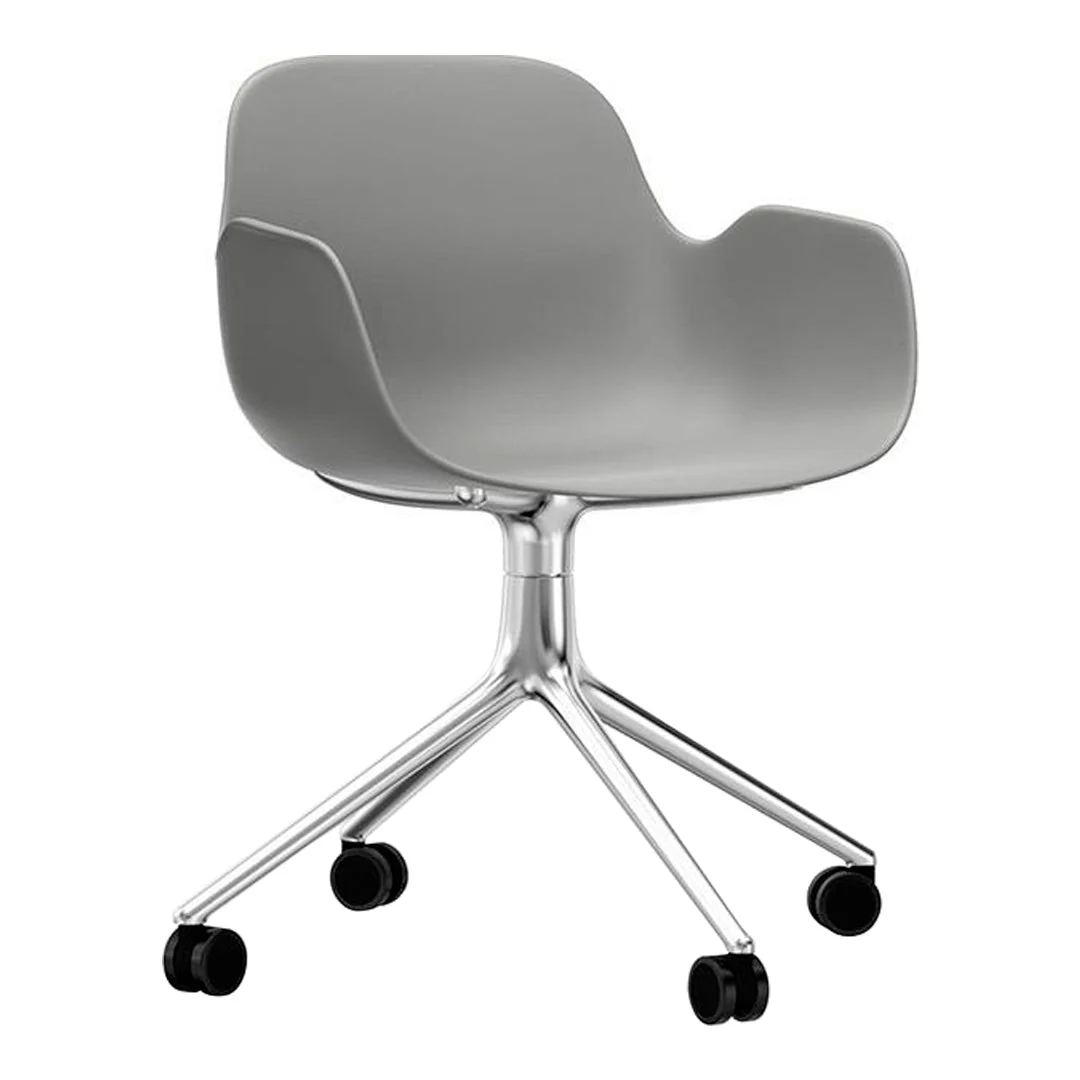 Form Armchair - 4W Swivel Base - Image 15