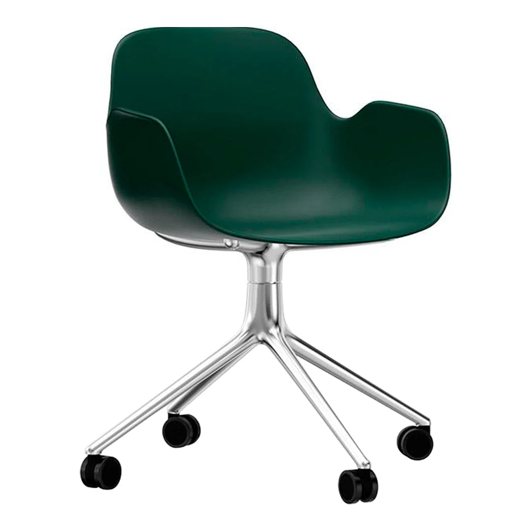 Form Armchair - 4W Swivel Base - Image 17