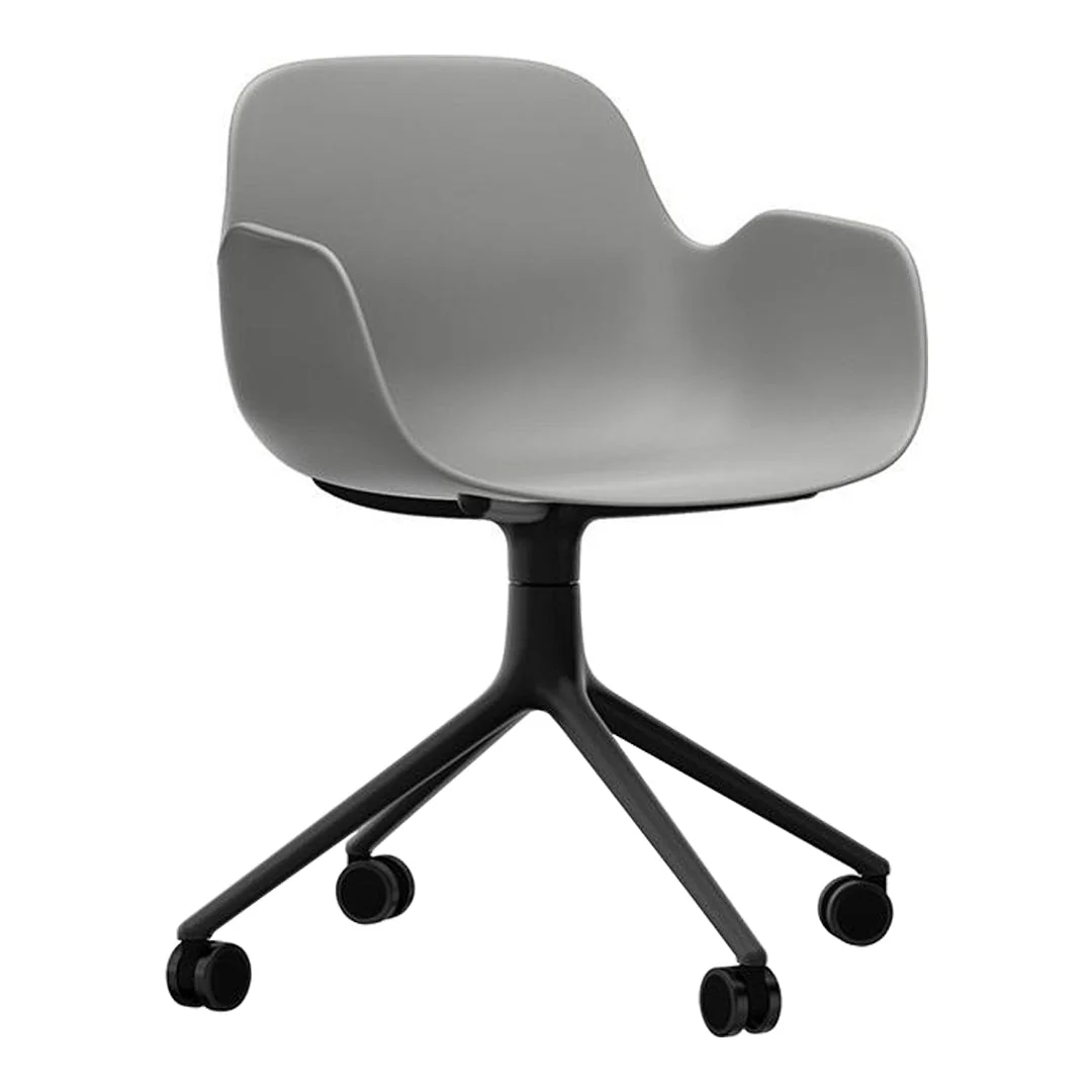 Form Armchair - 4W Swivel Base - Image 23