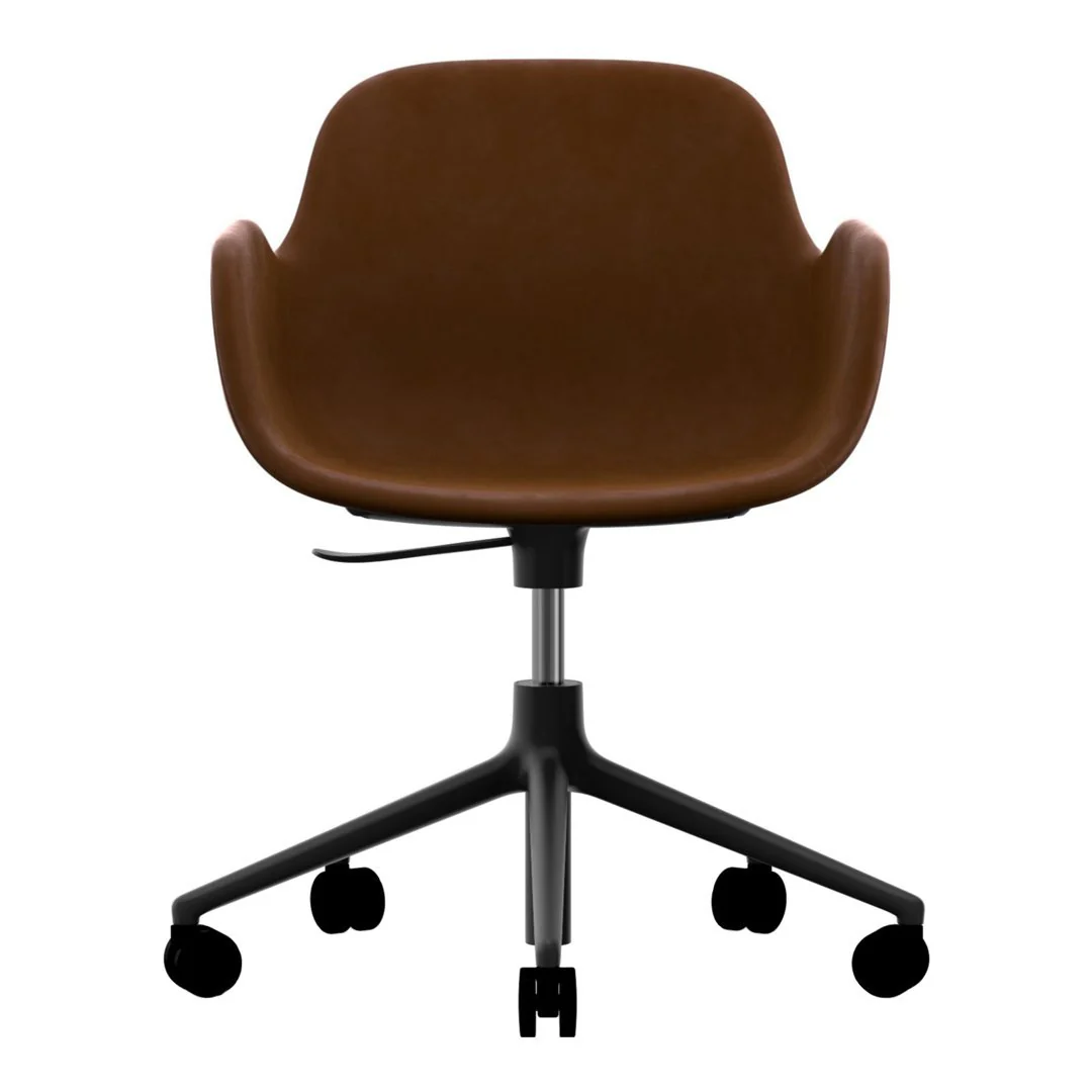 Form Armchair - 5W Swivel Base w/ Gaslift - Upholstered - Image 4