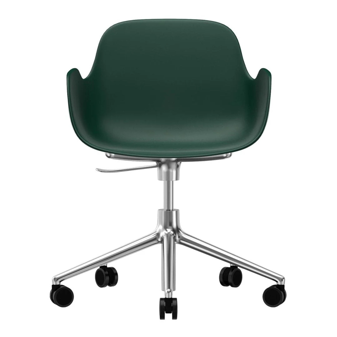 Form Armchair - 5W Swivel Base w/ Gaslift - Image 10