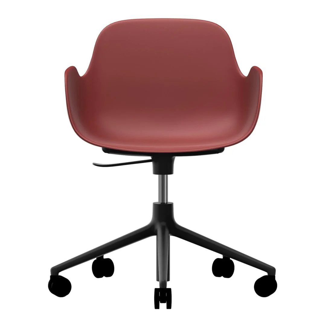 Form Armchair - 5W Swivel Base w/ Gaslift - Image 11