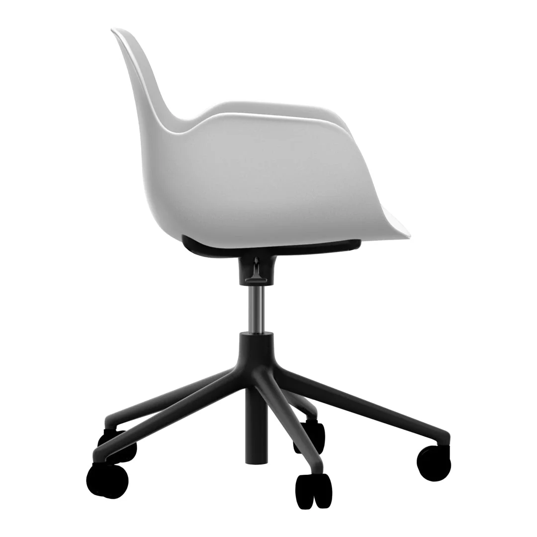 Form Armchair - 5W Swivel Base w/ Gaslift - Image 19
