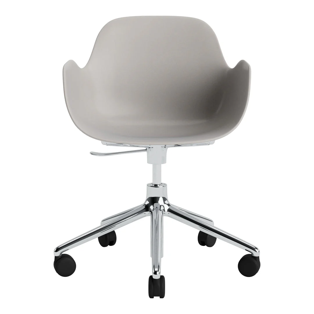 Form Armchair - 5W Swivel Base w/ Gaslift - Image 2