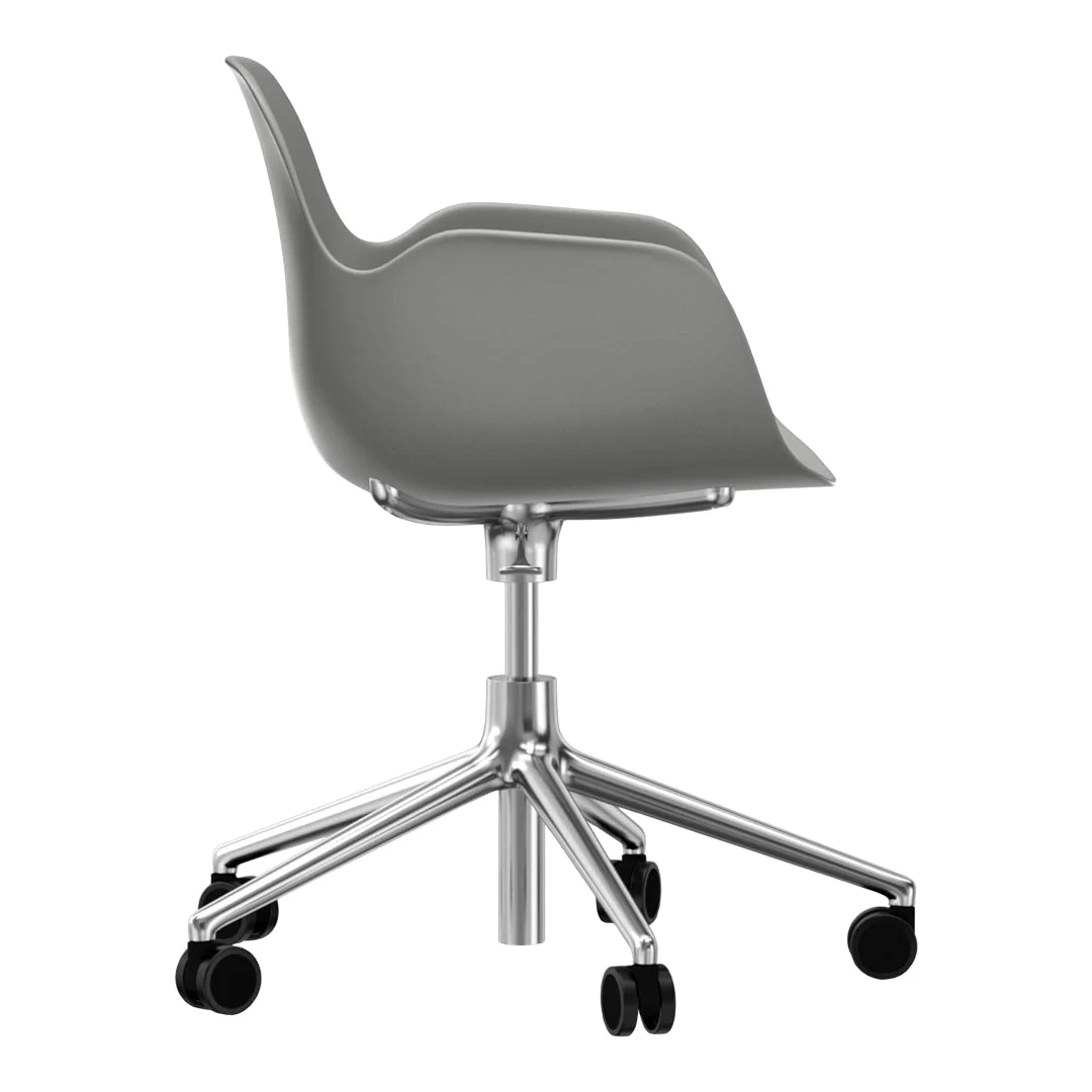 Form Armchair - 5W Swivel Base w/ Gaslift - Image 20