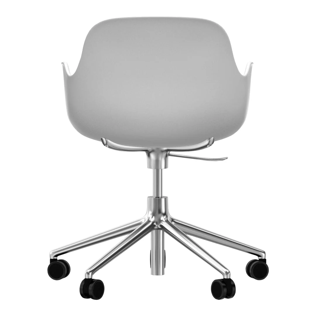 Form Armchair - 5W Swivel Base w/ Gaslift - Image 21