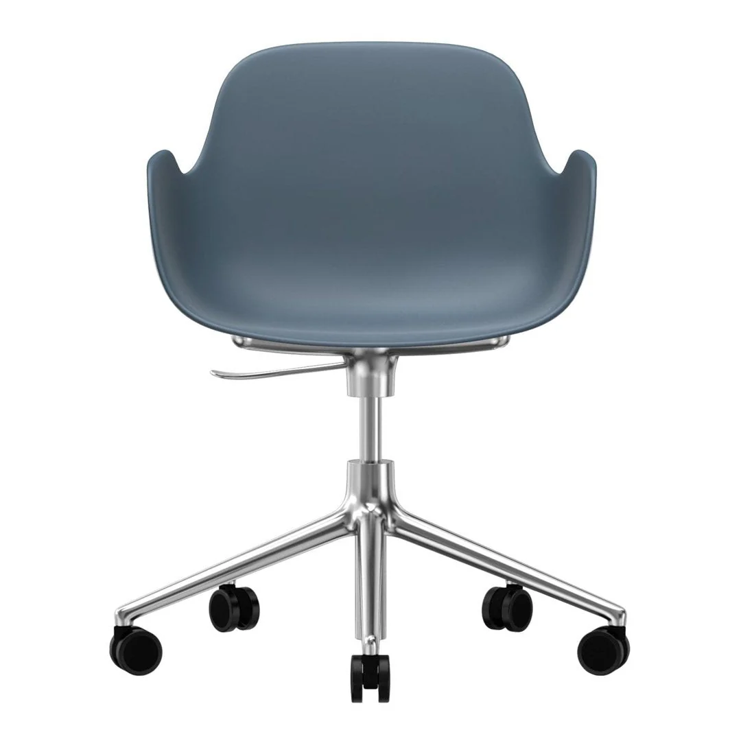 Form Armchair - 5W Swivel Base w/ Gaslift - Image 28