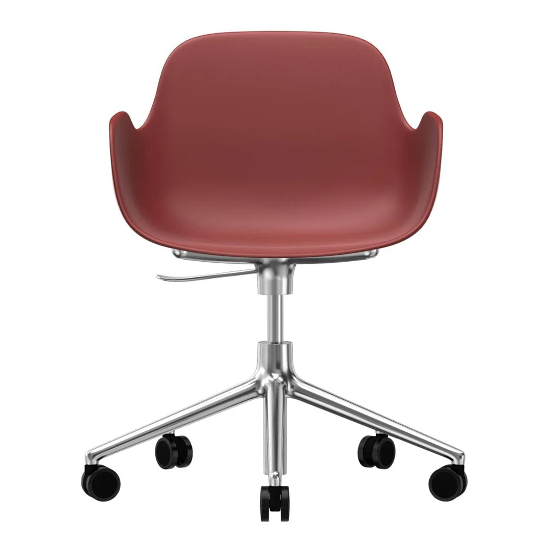 Form Armchair - 5W Swivel Base w/ Gaslift - Image 31