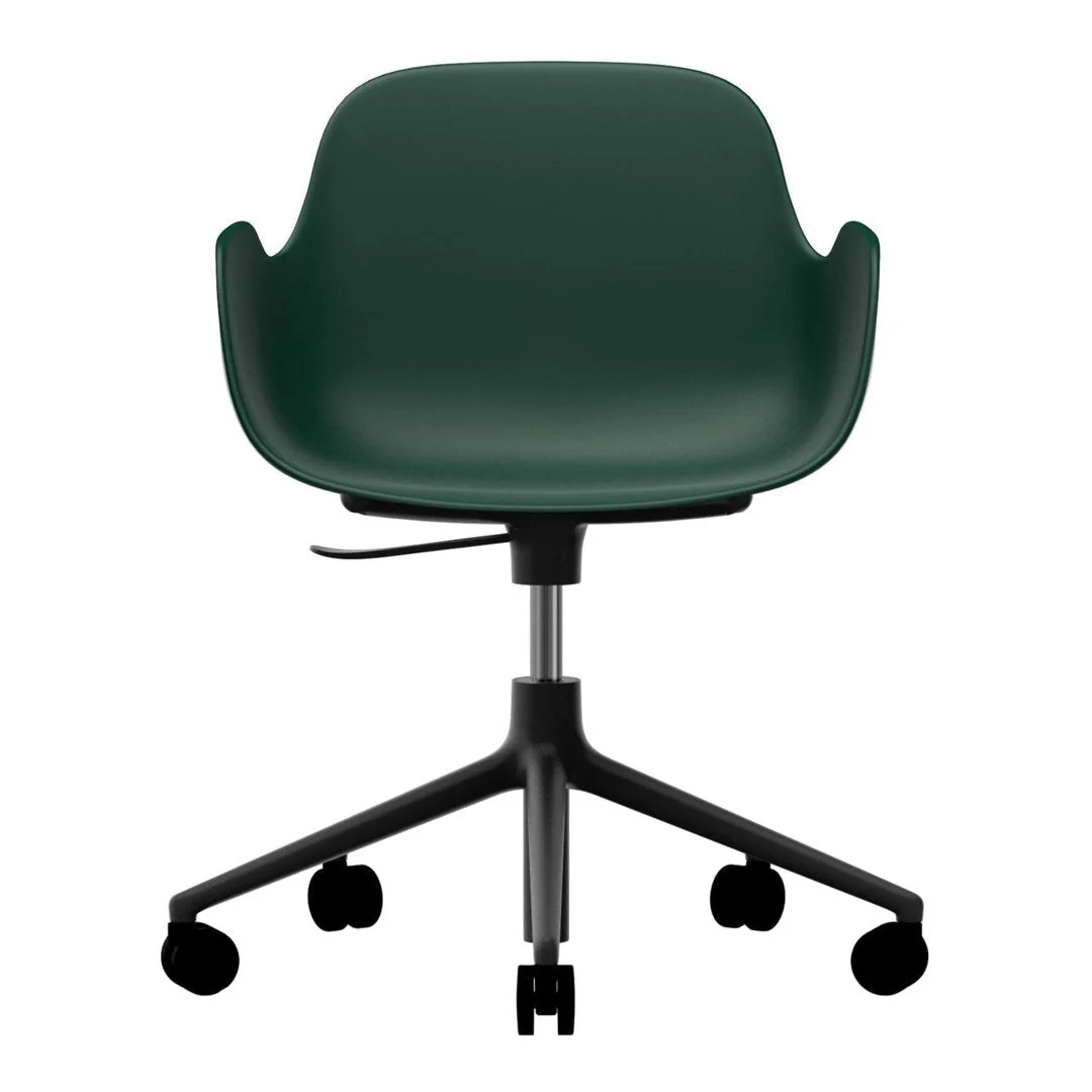 Form Armchair - 5W Swivel Base w/ Gaslift - Image 32