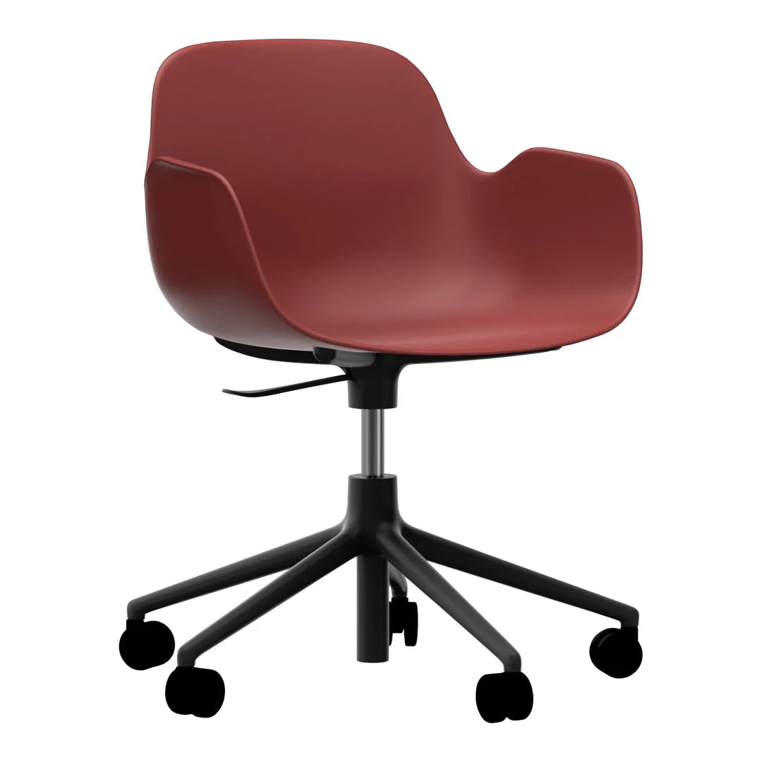Form Armchair - 5W Swivel Base w/ Gaslift - Image 33