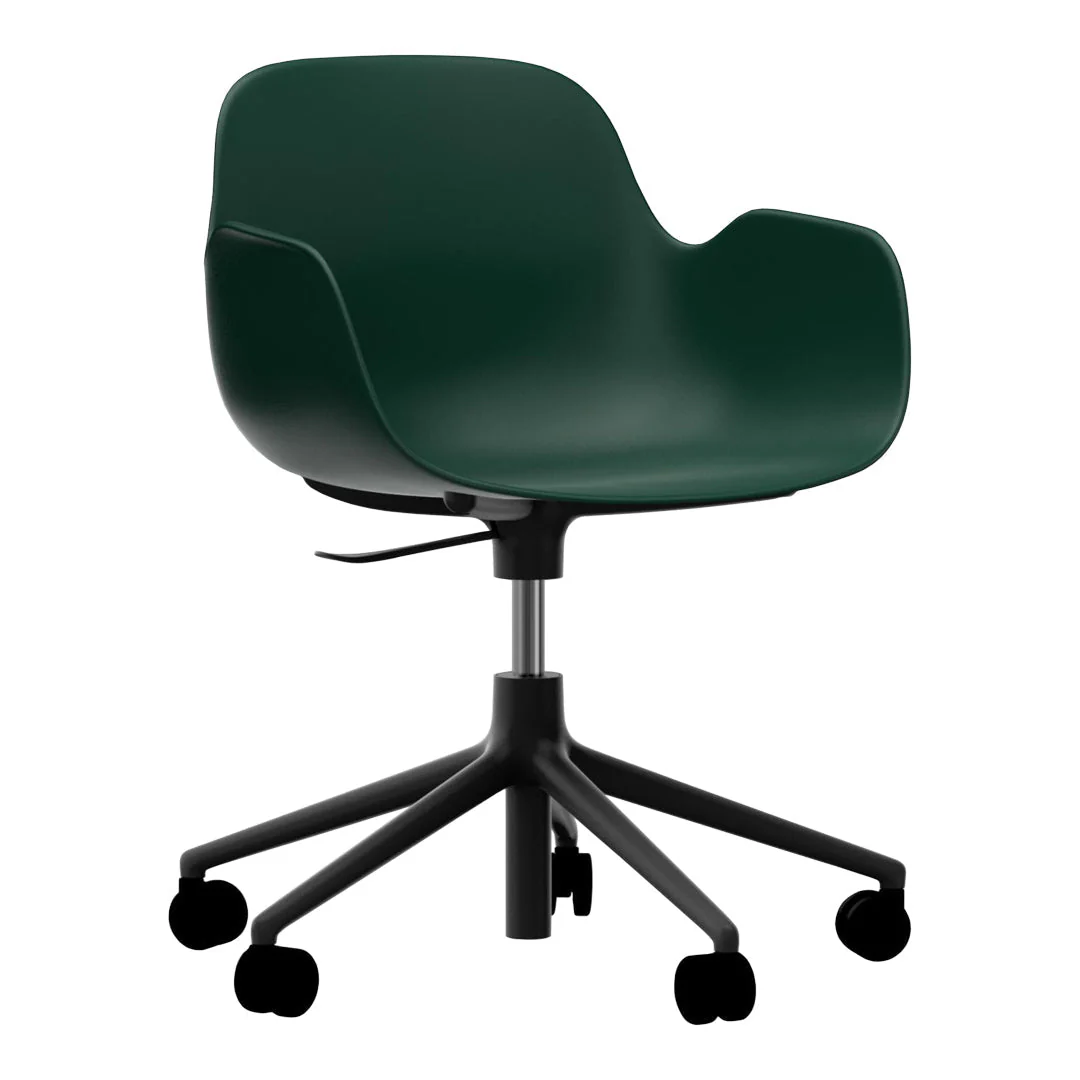 Form Armchair - 5W Swivel Base w/ Gaslift - Image 37