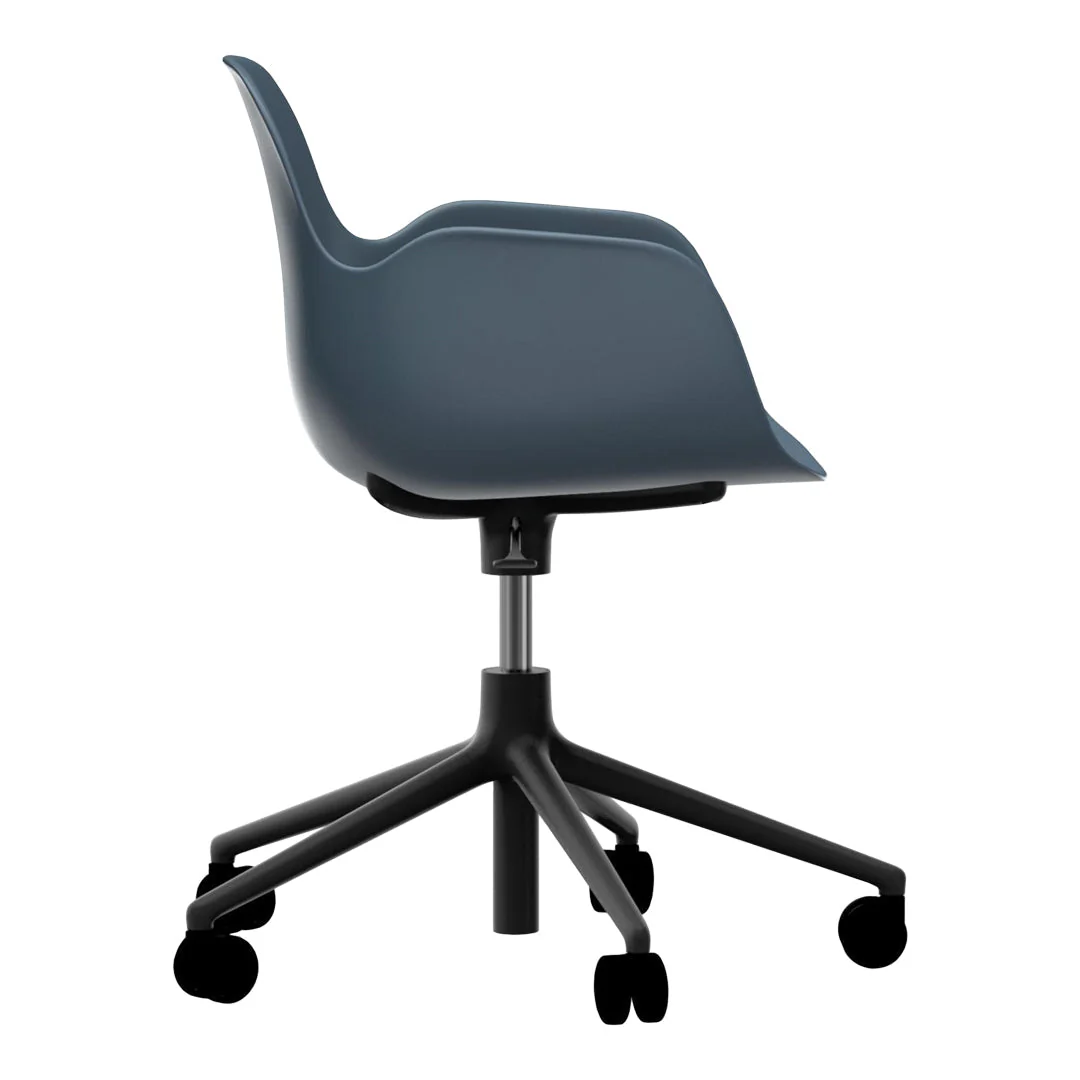 Form Armchair - 5W Swivel Base w/ Gaslift - Image 39