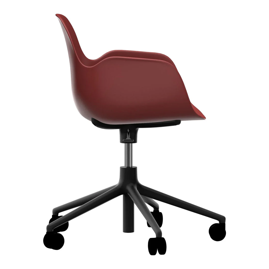 Form Armchair - 5W Swivel Base w/ Gaslift - Image 41