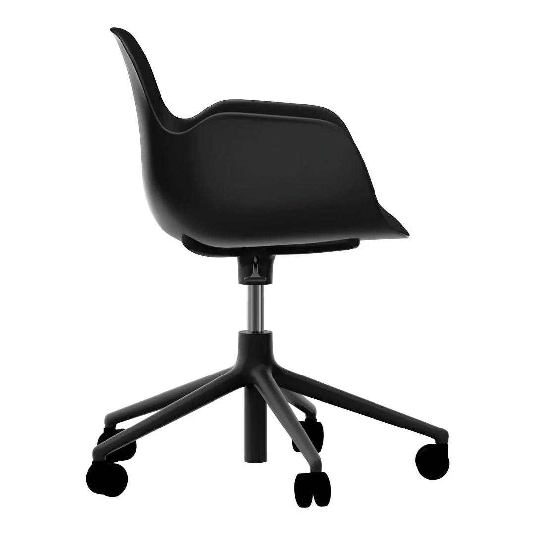 Form Armchair - 5W Swivel Base w/ Gaslift - Image 42
