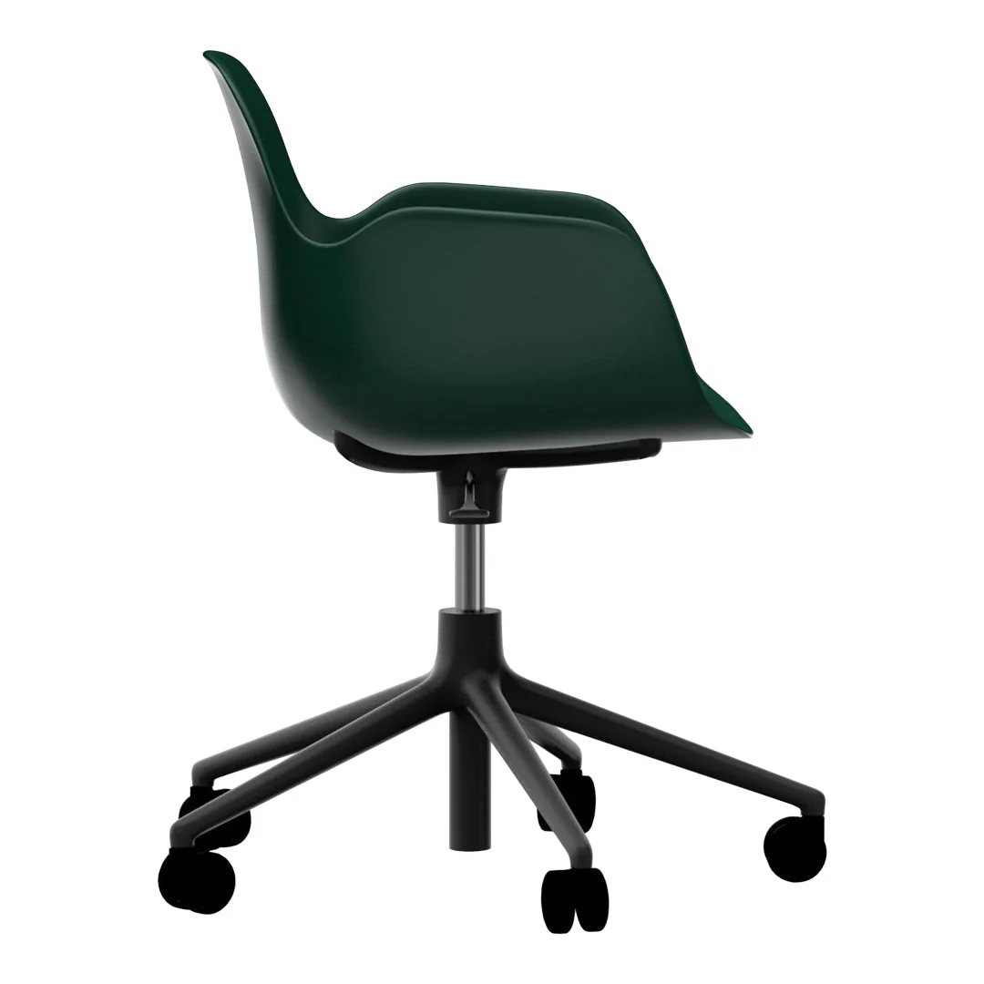 Form Armchair - 5W Swivel Base w/ Gaslift - Image 43