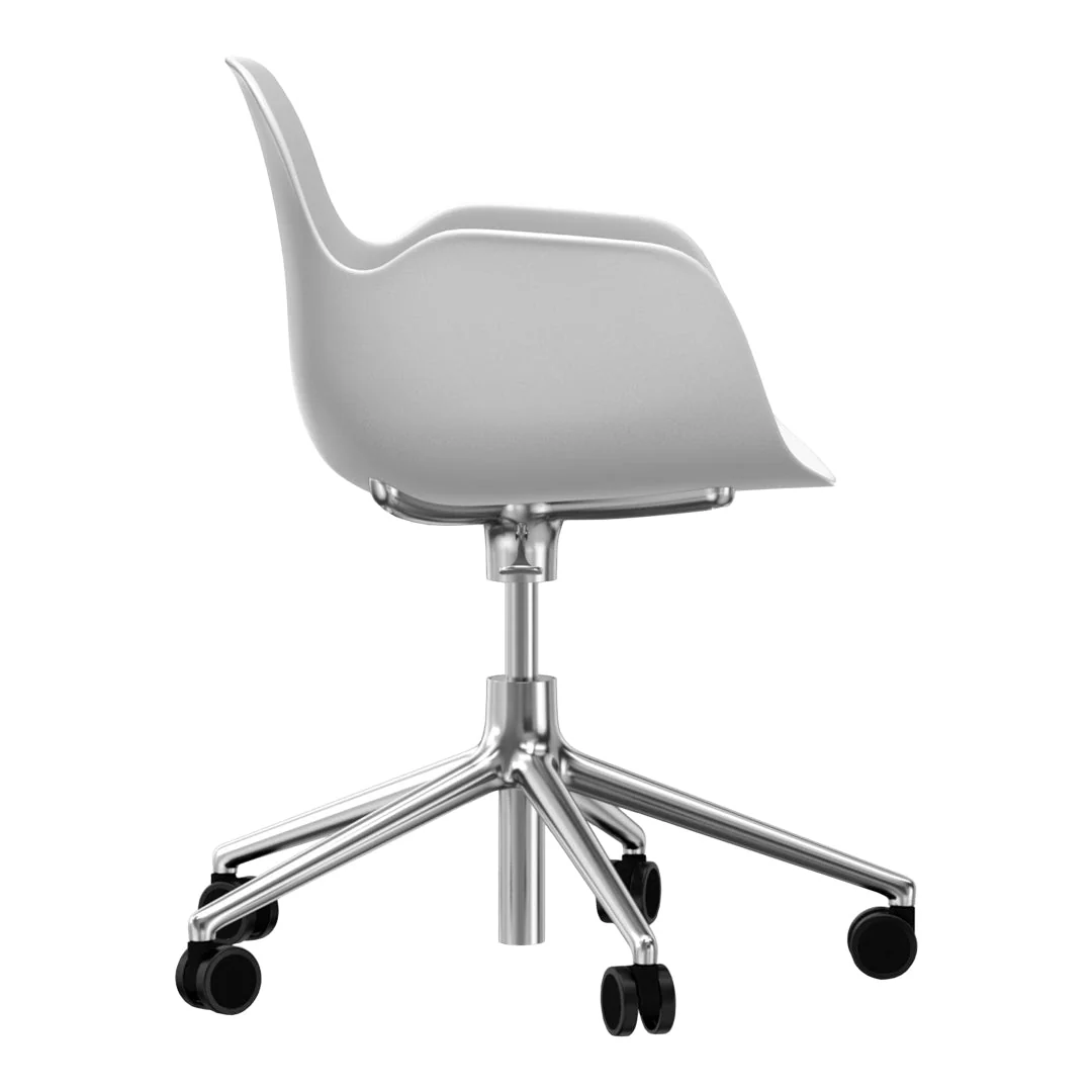 Form Armchair - 5W Swivel Base w/ Gaslift - Image 44