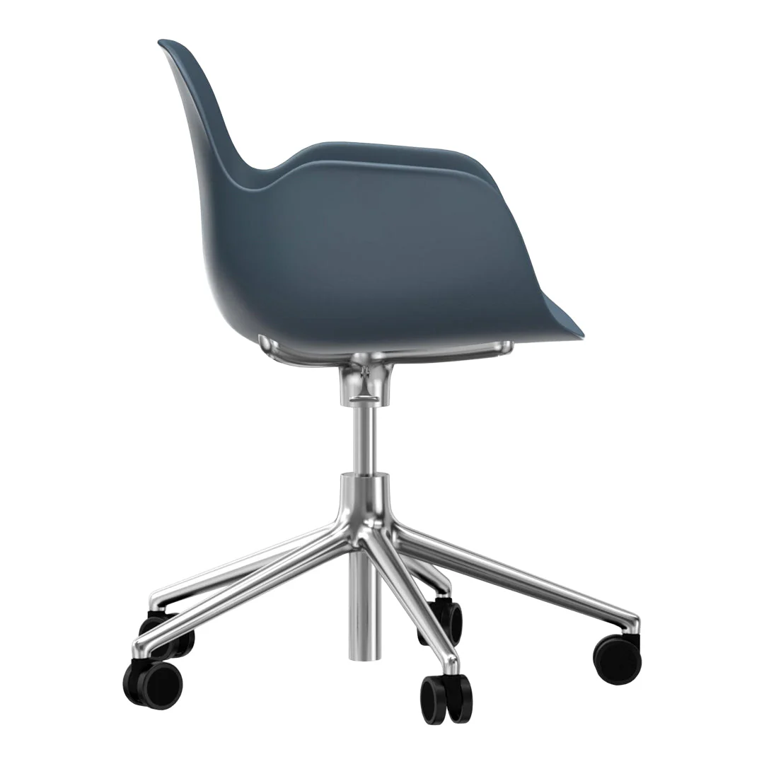 Form Armchair - 5W Swivel Base w/ Gaslift - Image 46