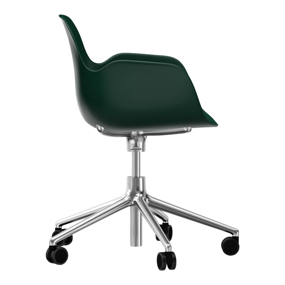 Form Armchair - 5W Swivel Base w/ Gaslift - Image 48