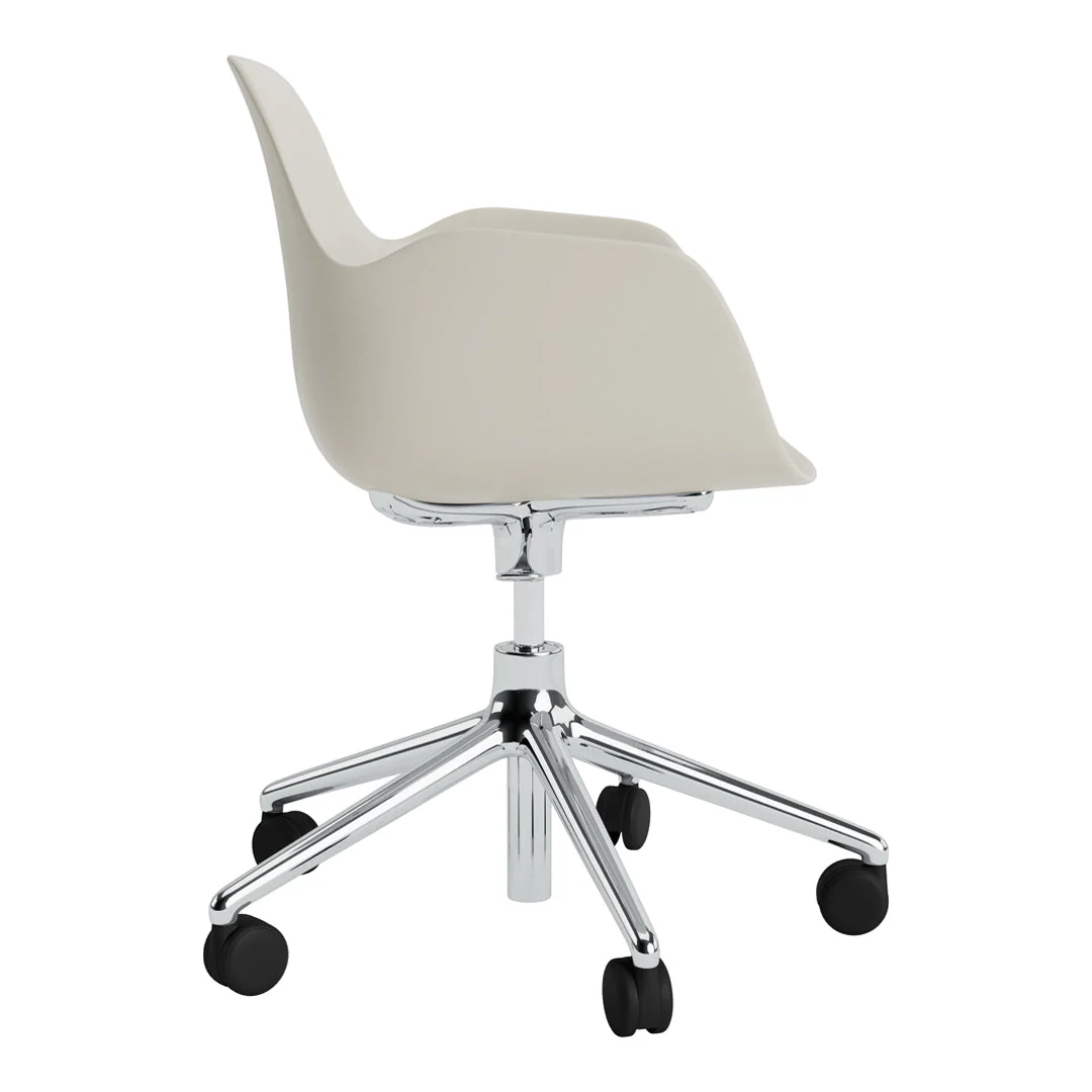 Form Armchair - 5W Swivel Base w/ Gaslift - Image 59
