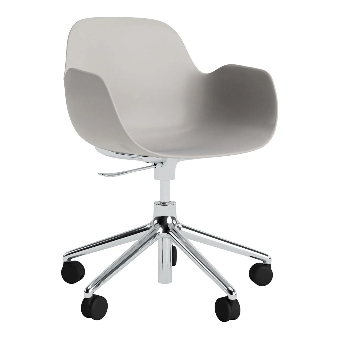 Form Armchair - 5W Swivel Base w/ Gaslift - Image 61