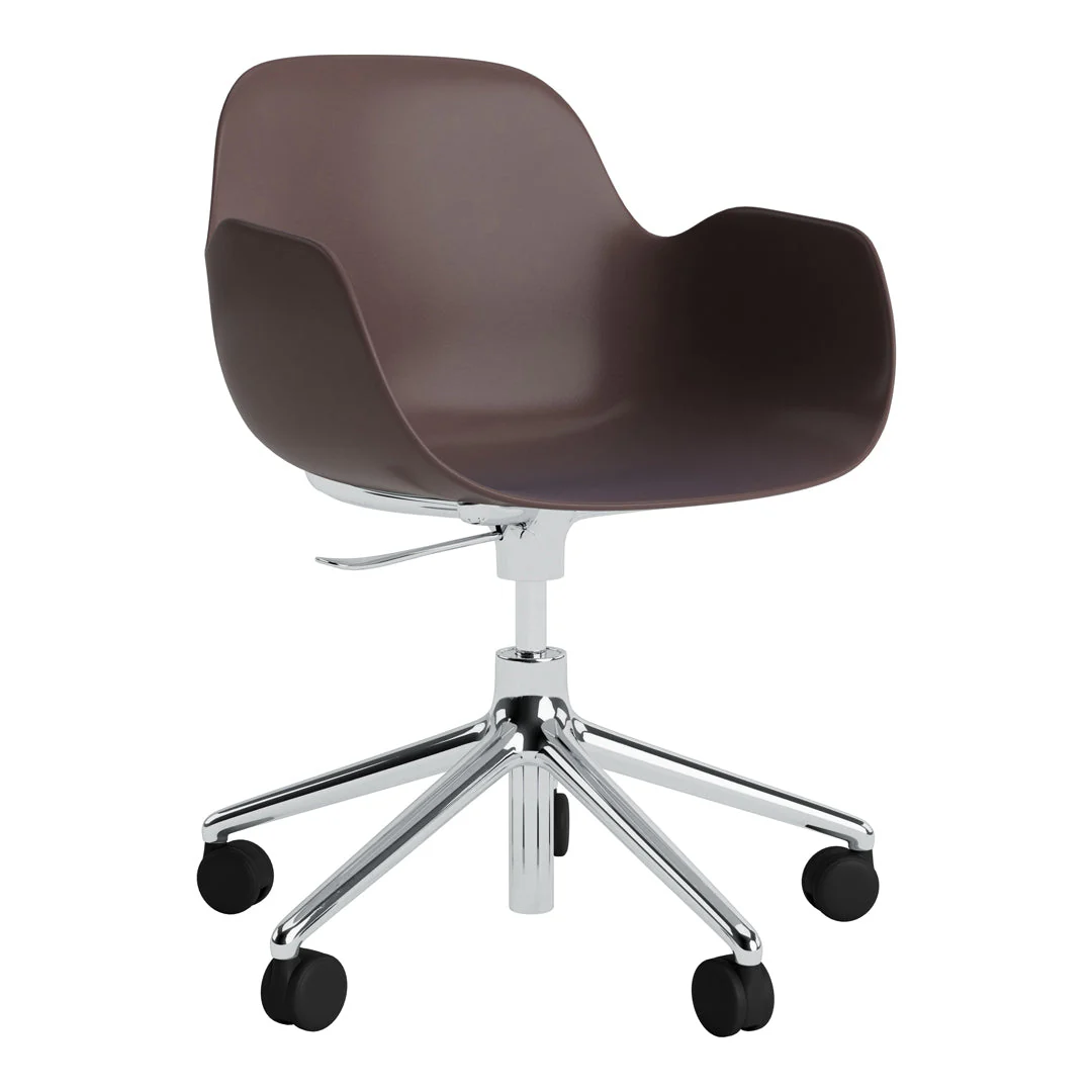 Form Armchair - 5W Swivel Base w/ Gaslift - Image 67