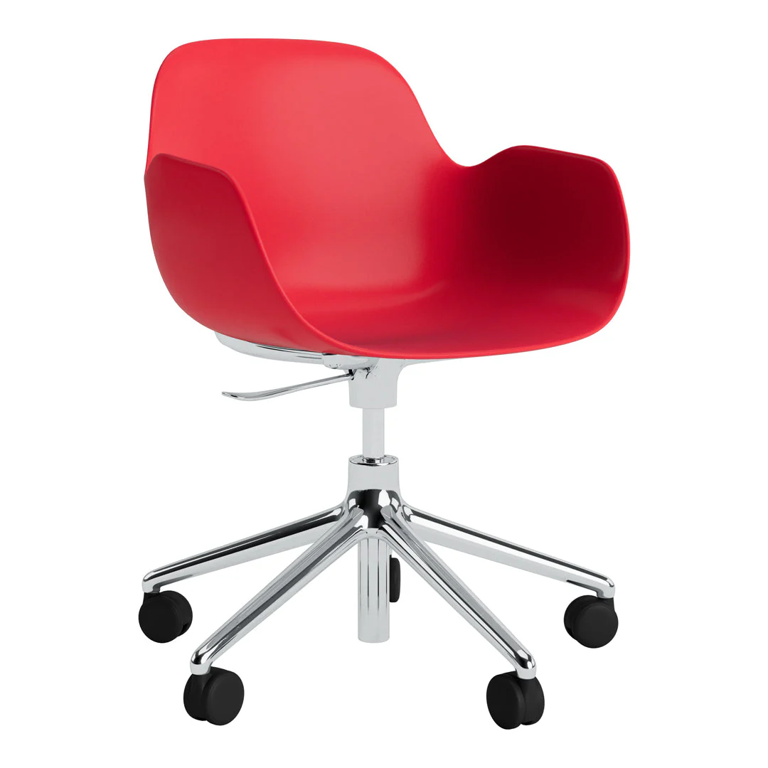 Form Armchair - 5W Swivel Base w/ Gaslift - Image 70