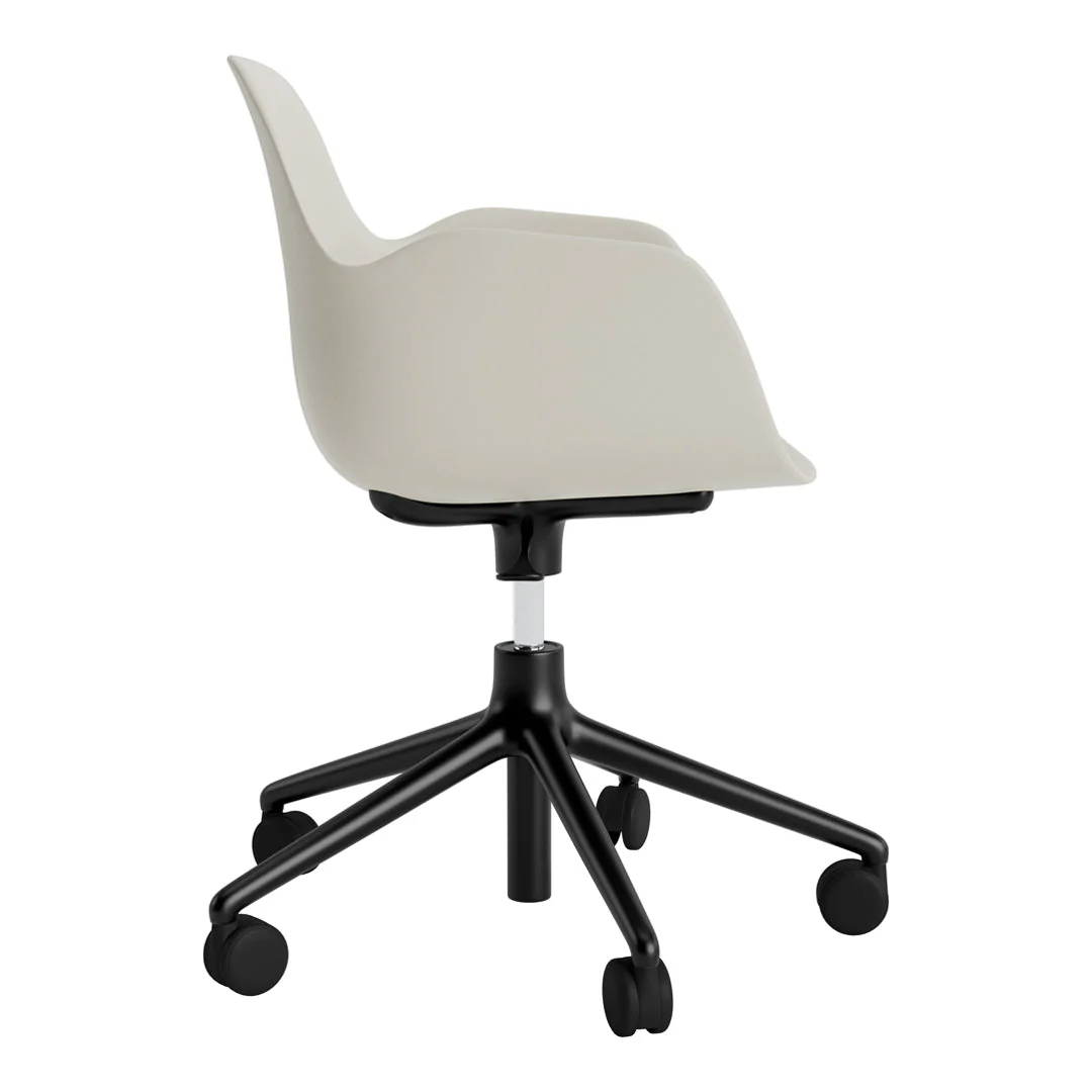 Form Armchair - 5W Swivel Base w/ Gaslift - Image 78
