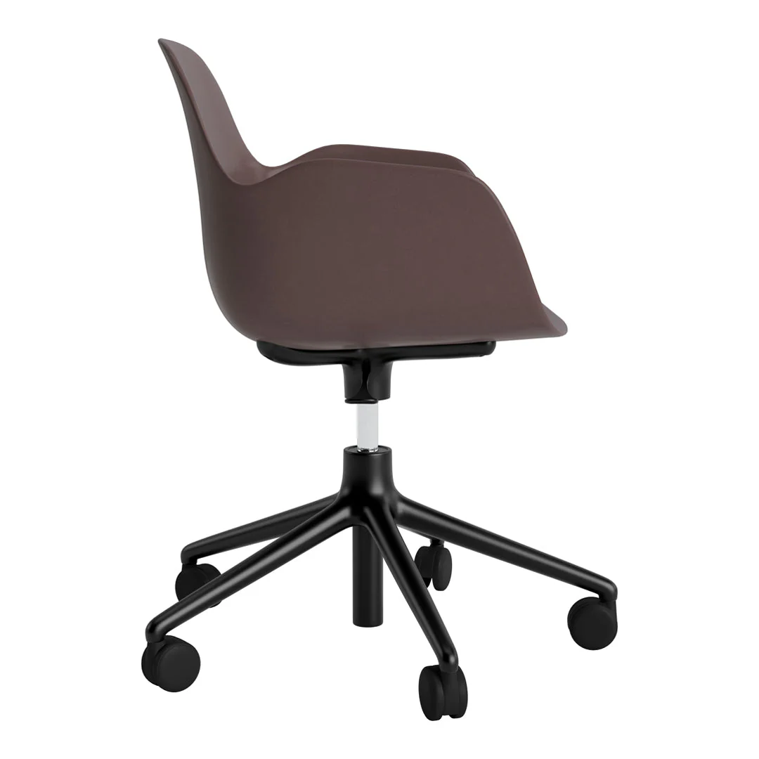 Form Armchair - 5W Swivel Base w/ Gaslift - Image 90