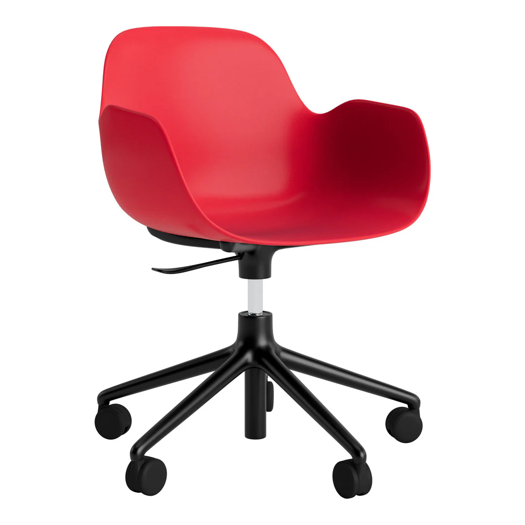 Form Armchair - 5W Swivel Base w/ Gaslift - Image 92