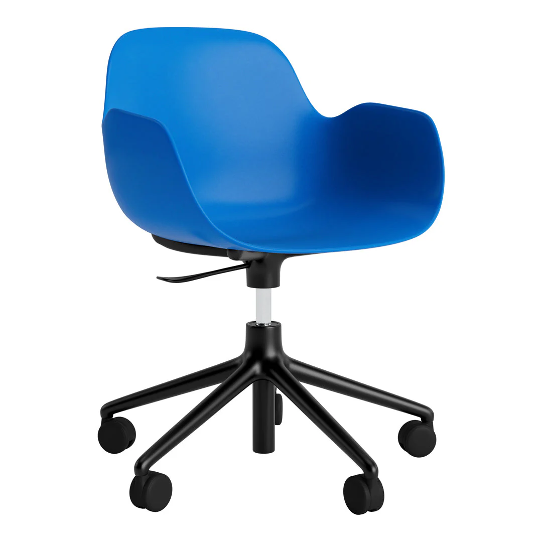 Form Armchair - 5W Swivel Base w/ Gaslift - Image 96