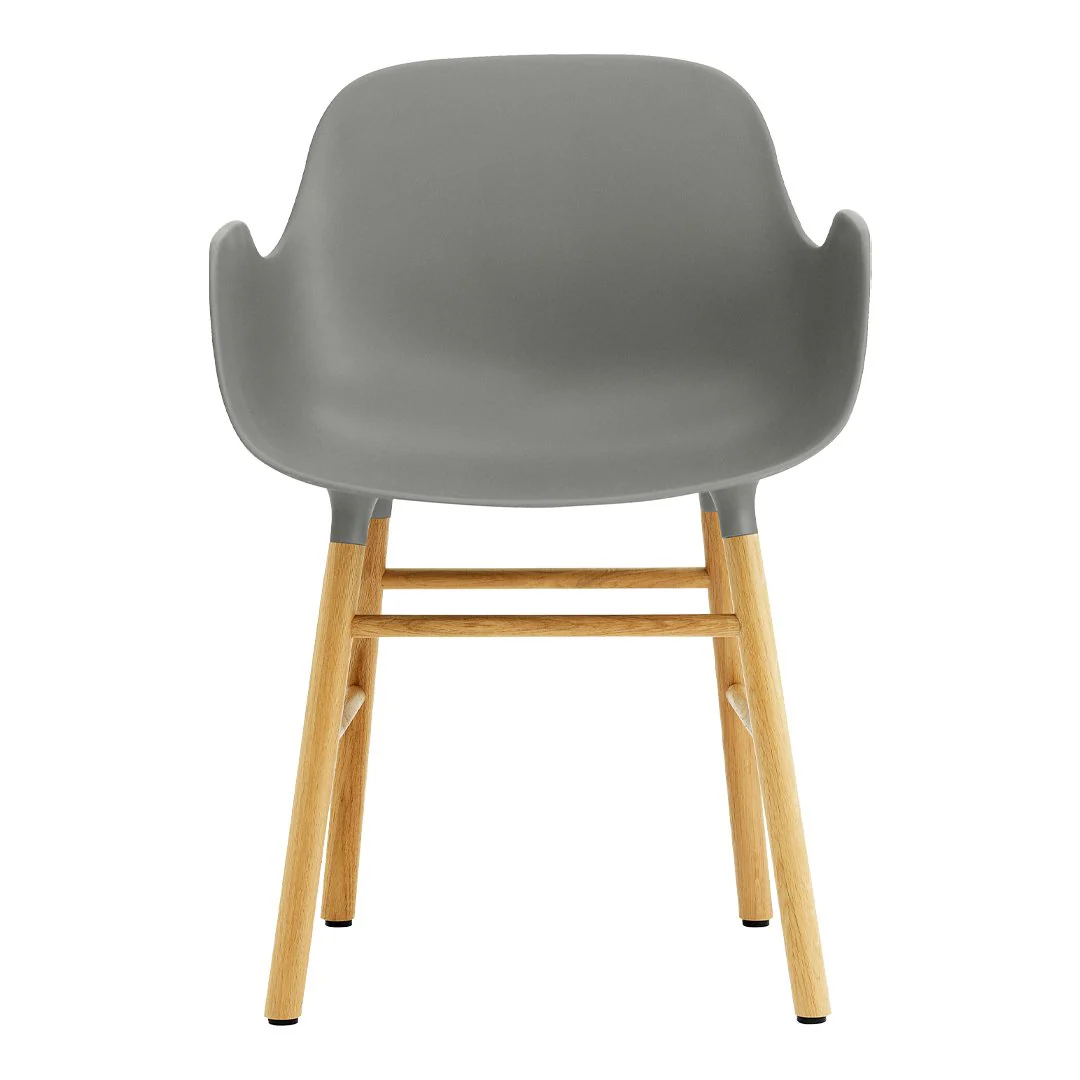 Form Armchair - Wood Legs - Image 11