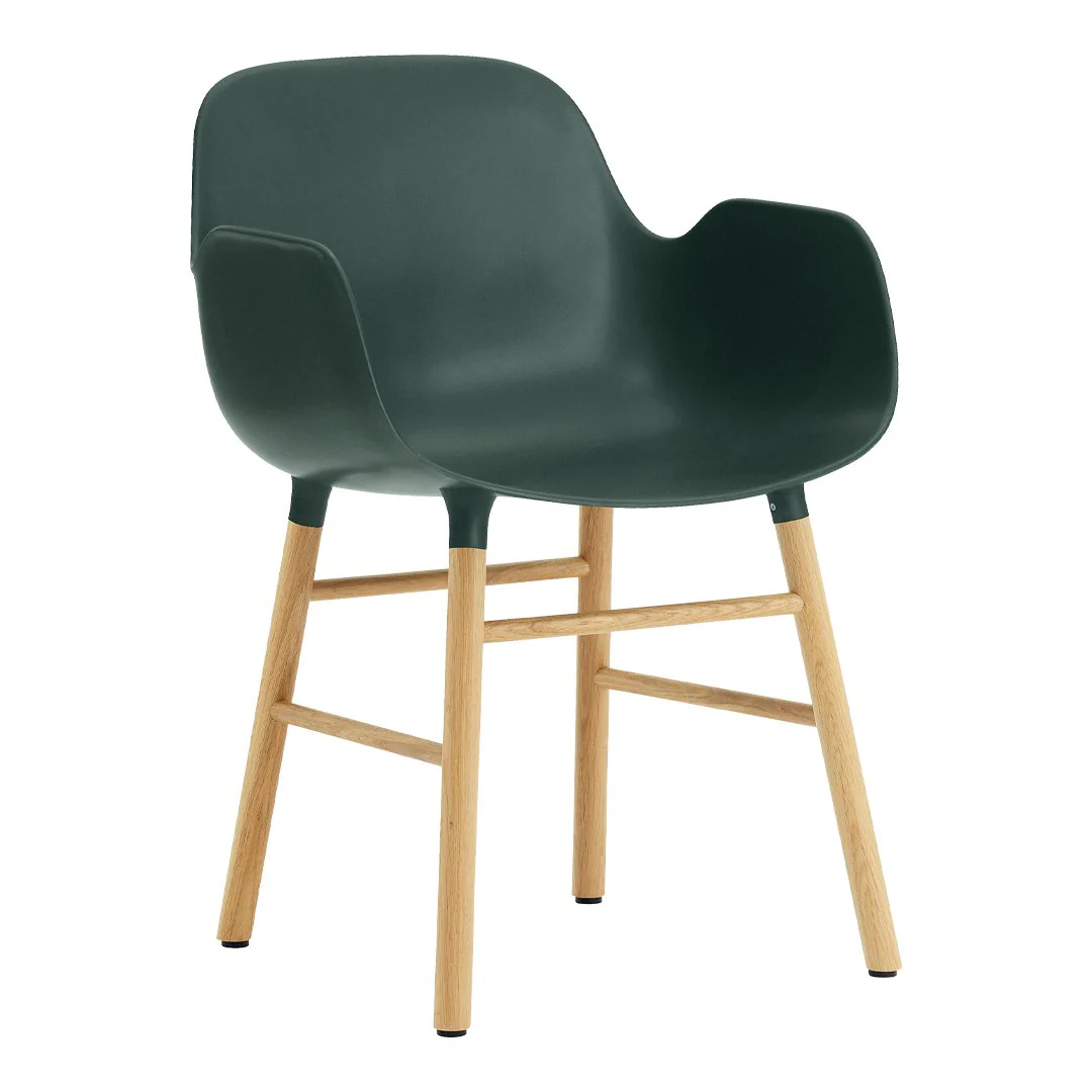 Form Armchair - Wood Legs - Image 13